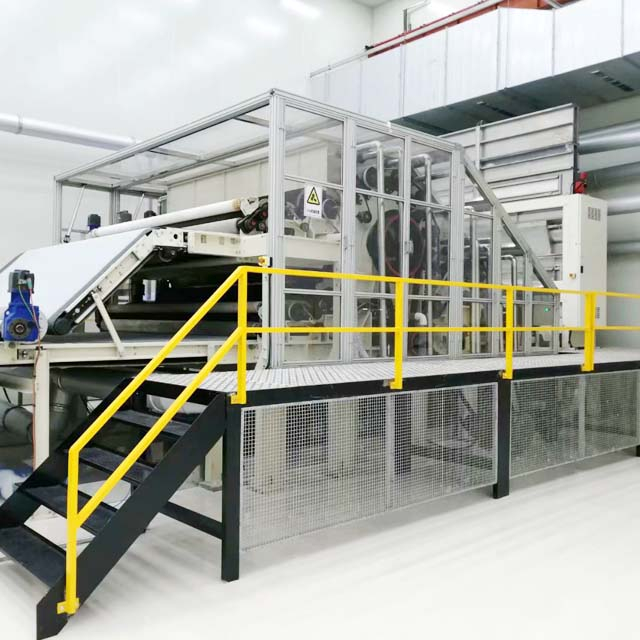 Machine de cardage de rouleau de travail complet de bon ordre de fibre