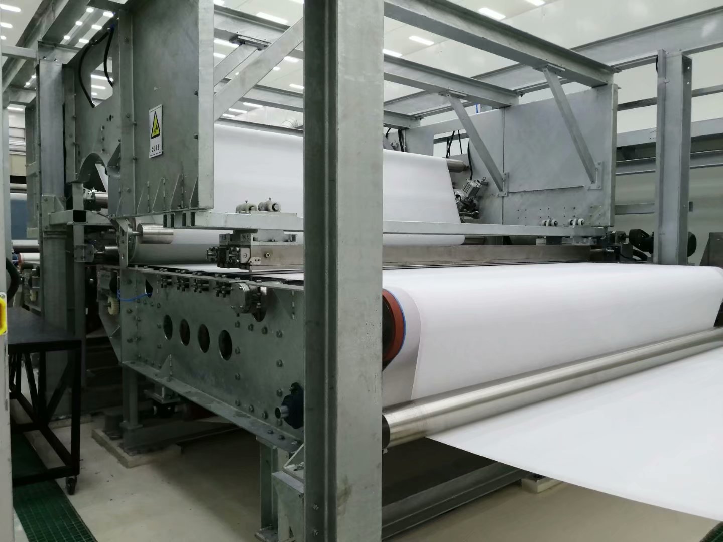 Ligne de production automatique de Spunlace à grande vitesse avec lingettes humides