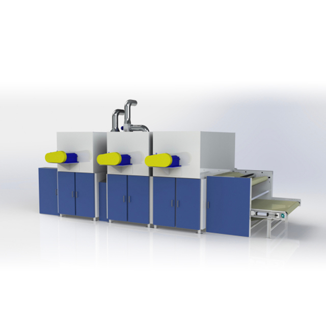 Ligne de production de panneaux acoustiques